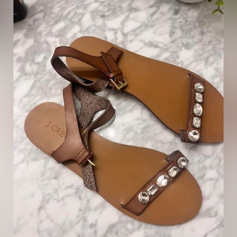 J. Crew Sandals sz 9 new never worn